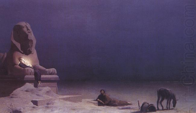 Luc - Olivier Merson Rest from the Flight into Egypt china oil painting image